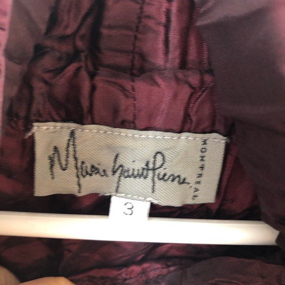 Vintage crinkle top made in Montreal - Picture 6 of 8